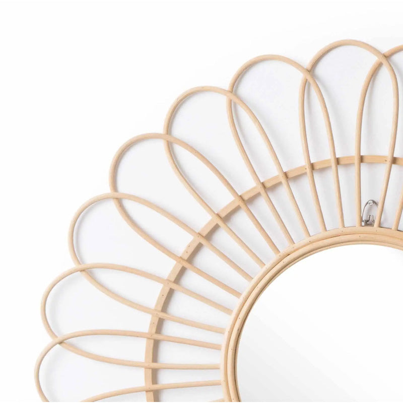 Natural Rattan Wall Mirror - [Home_Williams]