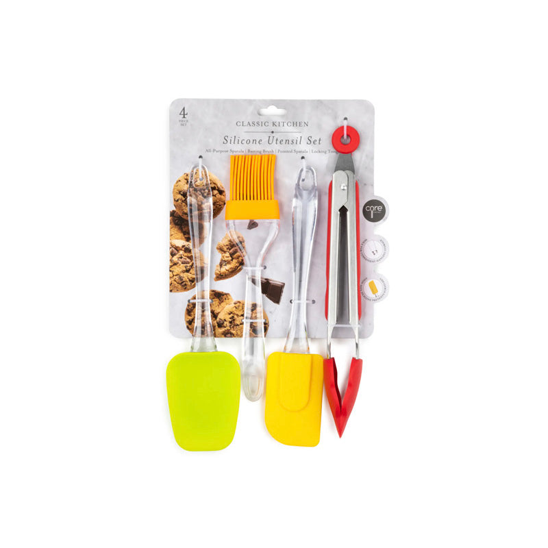 Silicone Utensils, Set of 4 - [Home_Williams]