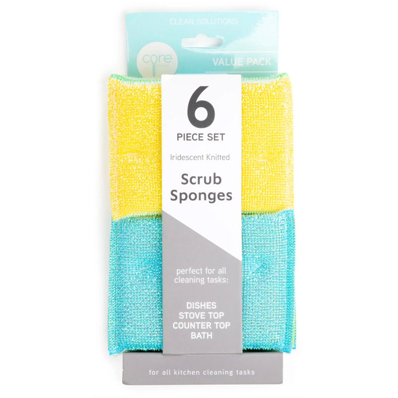 Knitted Sponges, Set of 6 - [Home_Williams]