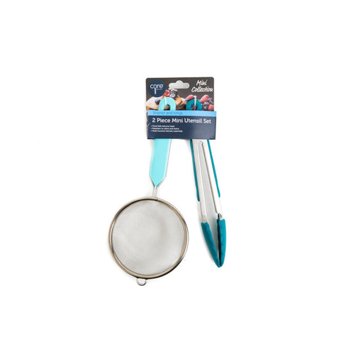 Mini Strainer & Tongs Set - [Home_Williams]