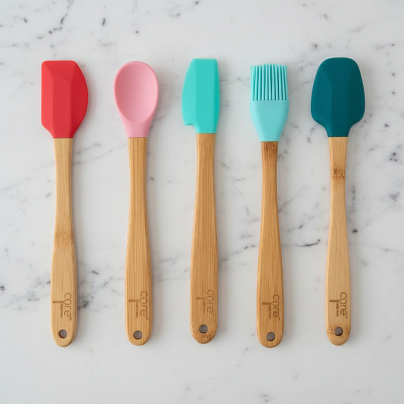 Mini Silicone Utensils, Set of 5 - [Home_Williams]