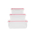 Food Storage Containers, Set of 3 - [Home_Williams]