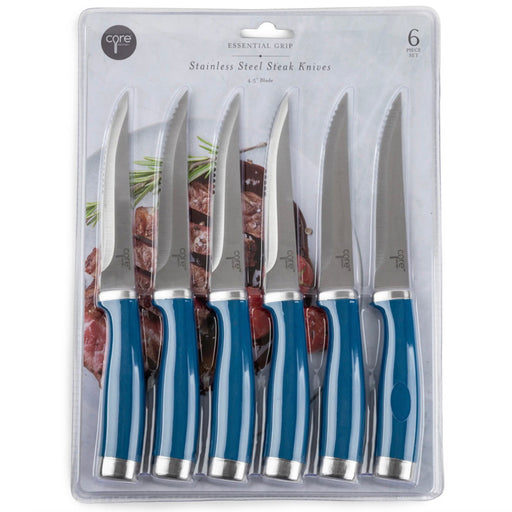 Stainless Steel Steak Knives, Set of 6 - [Home_Williams]