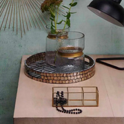 Clear Glass Organizer - [Home_Williams]