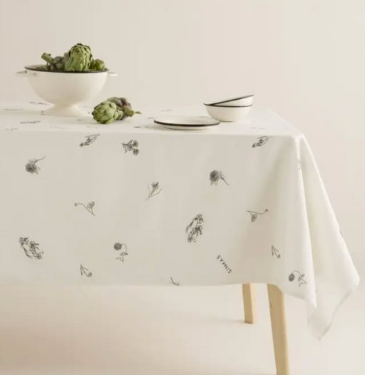 Vintage Floral Tablecloth - [Home_Williams]