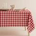 Red Checked Tablecloth - [Home_Williams]