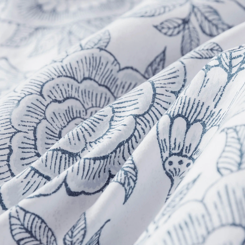 Floral Quilted Comforter Set