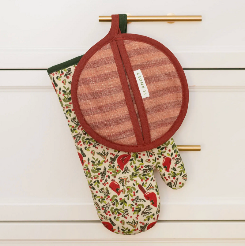 Cardinal Pot Holder Set