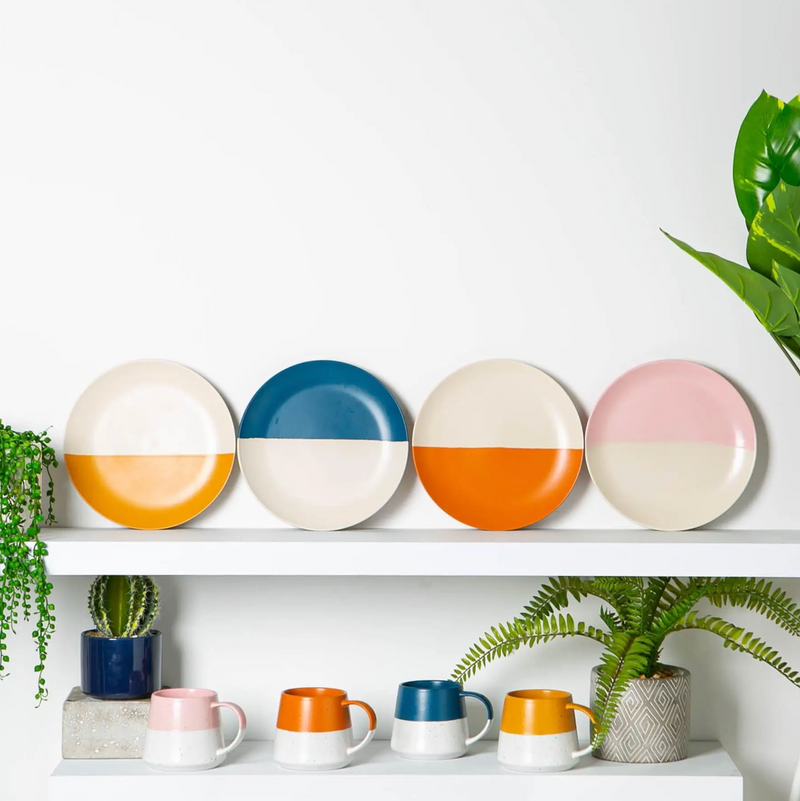 Dipped Dinner Plate Set