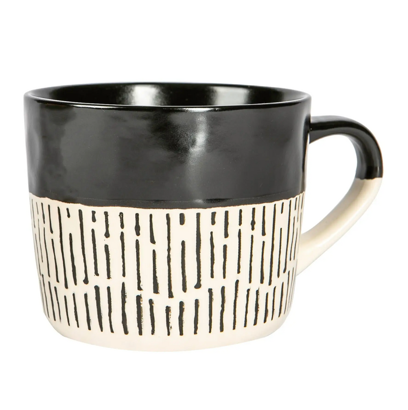 Dash Dipped Mug