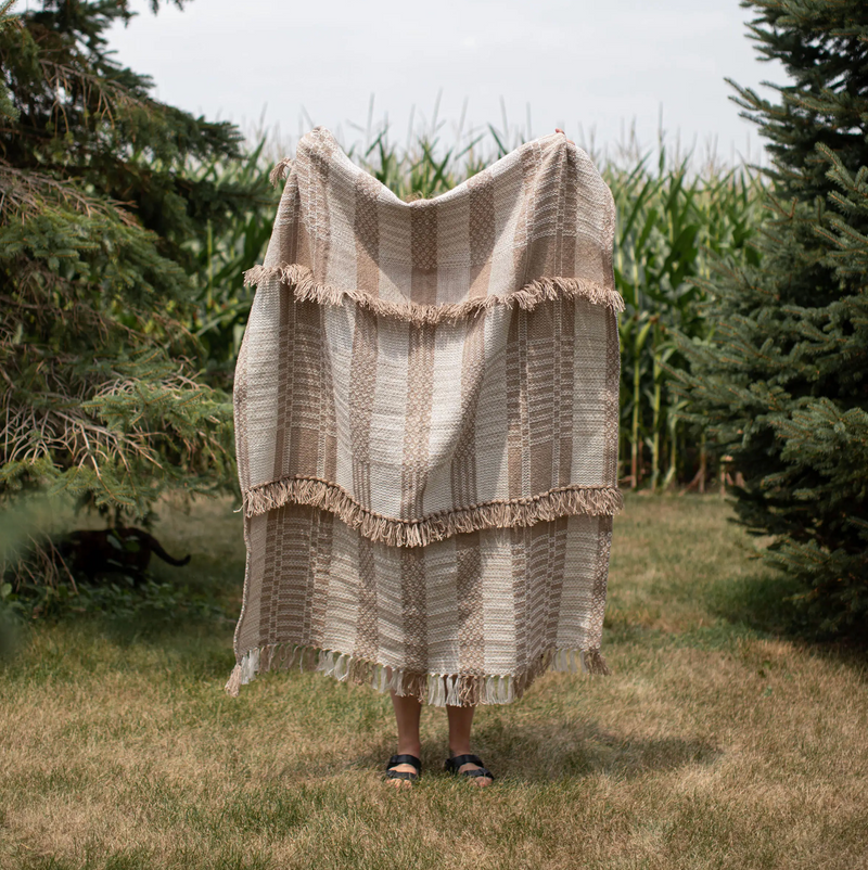Hand Woven Earl Throw