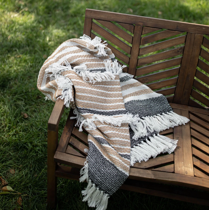 Hand Woven Ike Throw