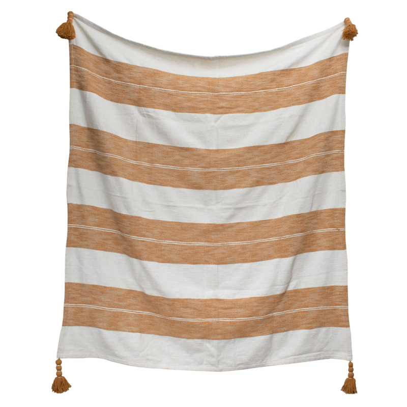 Hand Woven Harvest Throw