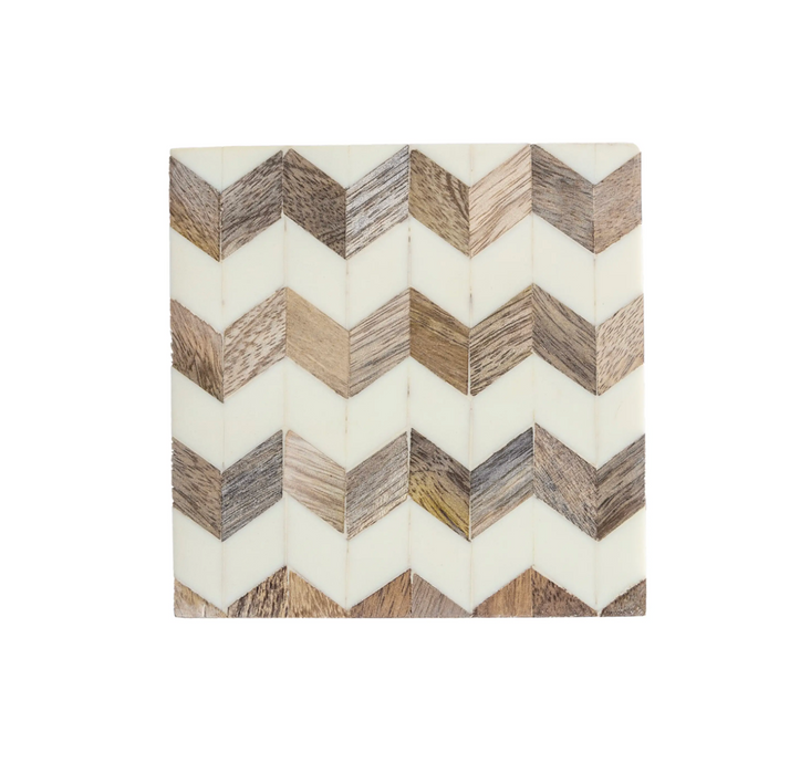 Chevron Coasters, Set of 4