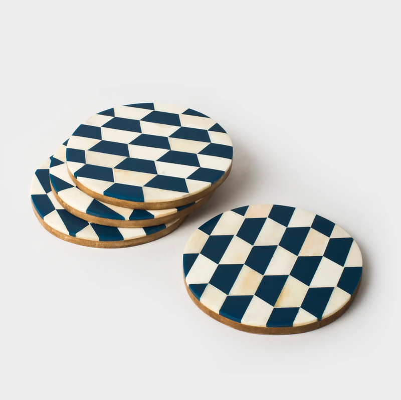 Geo Coasters, Set of 4