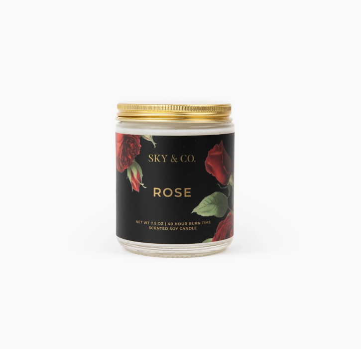 Rose Candle