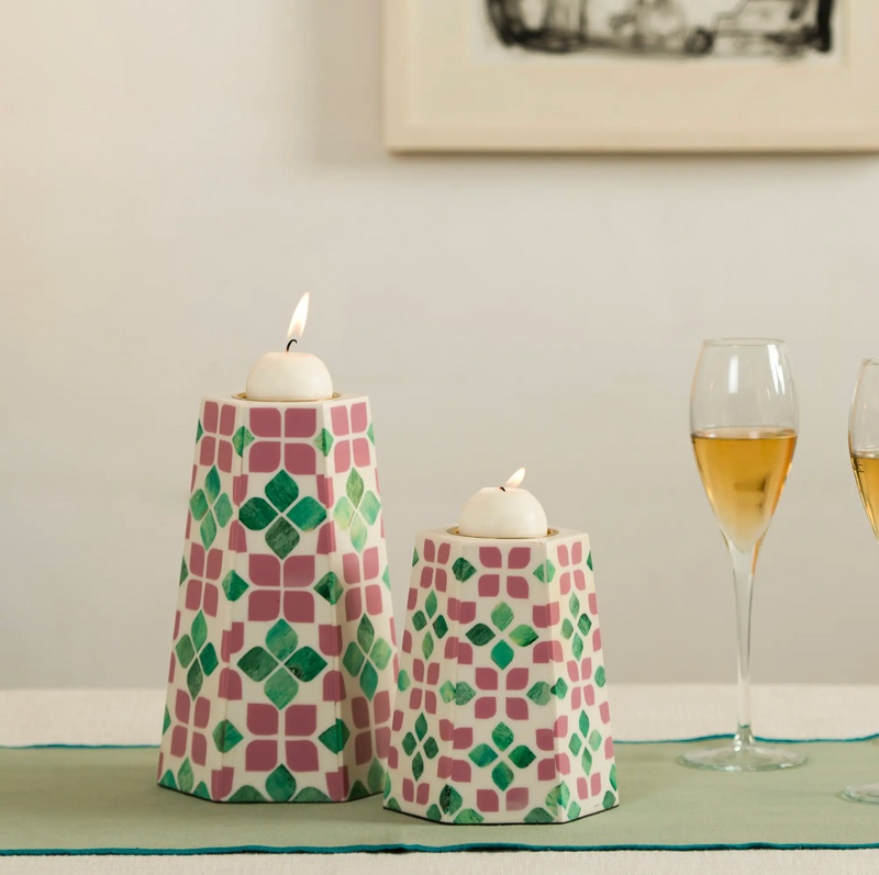 Orchid Candle Holder, Large