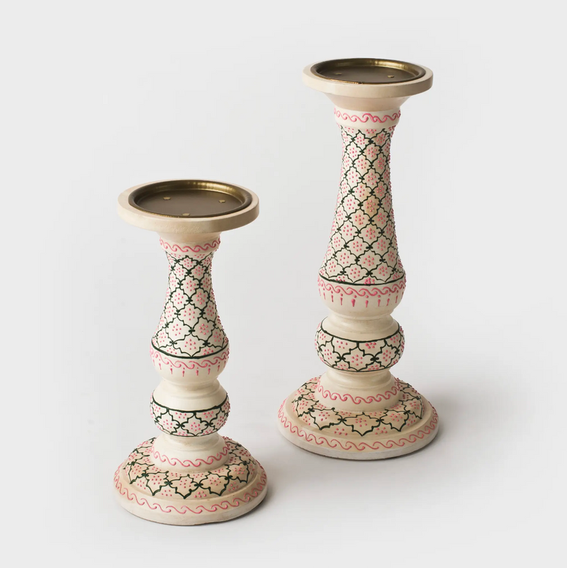 Mehndi Candle Holder, Large