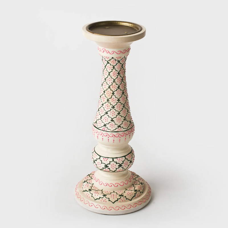 Mehndi Candle Holder, Large