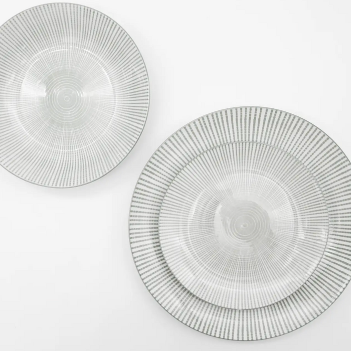 Laura Grey Dinnerware, 12 Piece