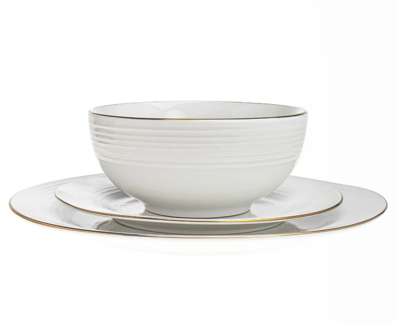 Saba Gold Dinnerware, 18 Piece
