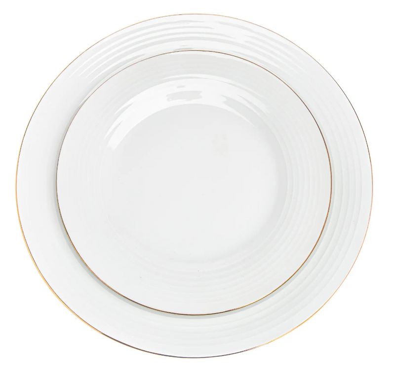 Saba Gold Dinnerware, 18 Piece