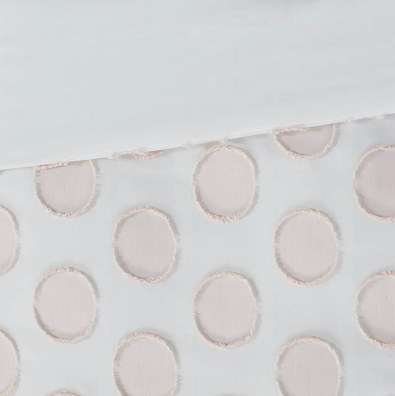 Blush Dot Comforter Set