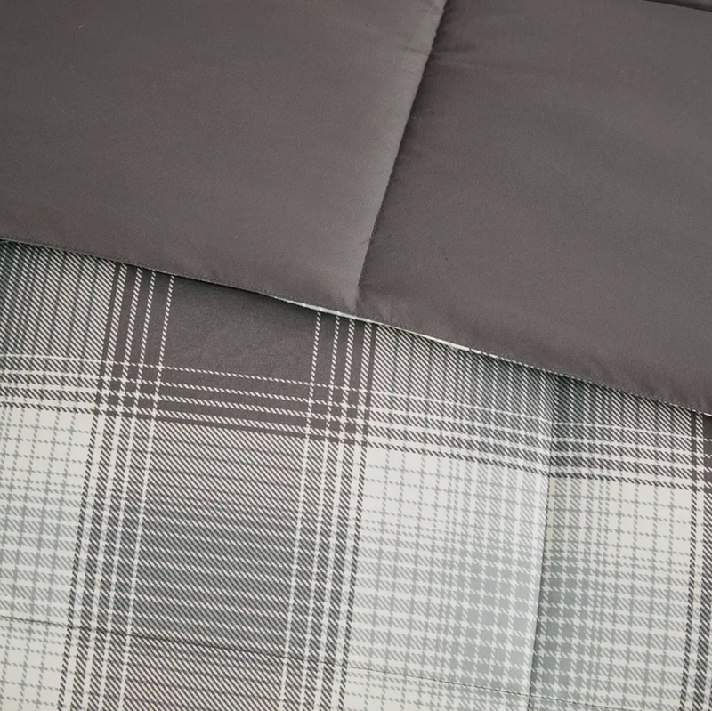 Plaid Comforter Set