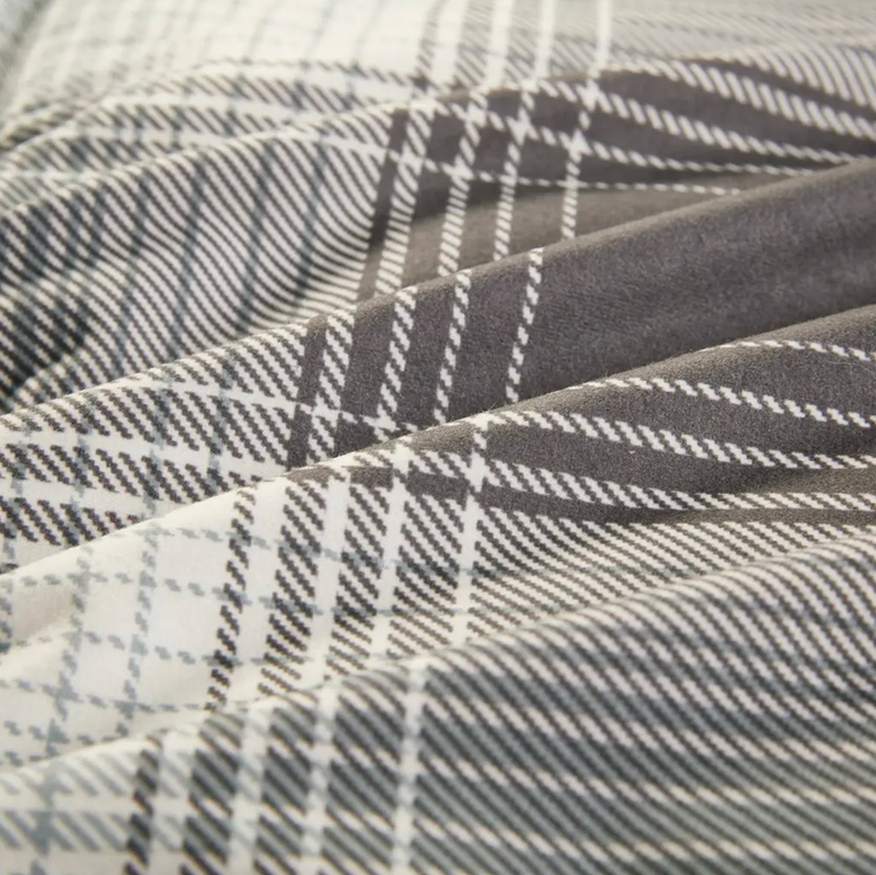 Plaid Comforter Set