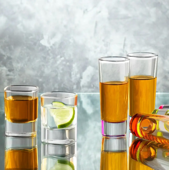 Shot Glasses, 2 Oz, Set of 6