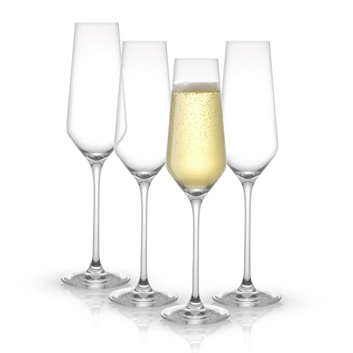 Layla Champagne Glasses, Set of 4