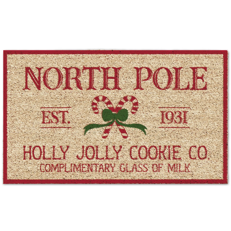 Holly Jolly Cookie Co. Doormat