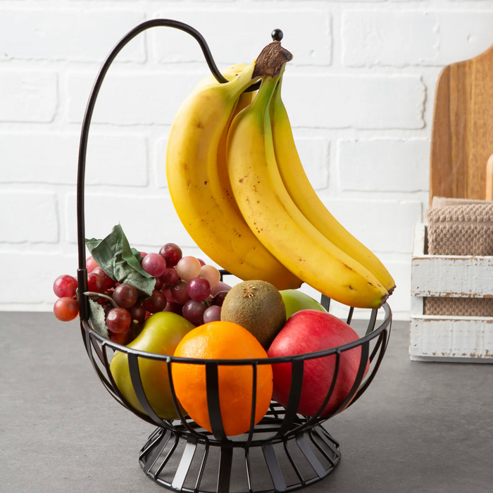 Fruit Basket With Banana Hook