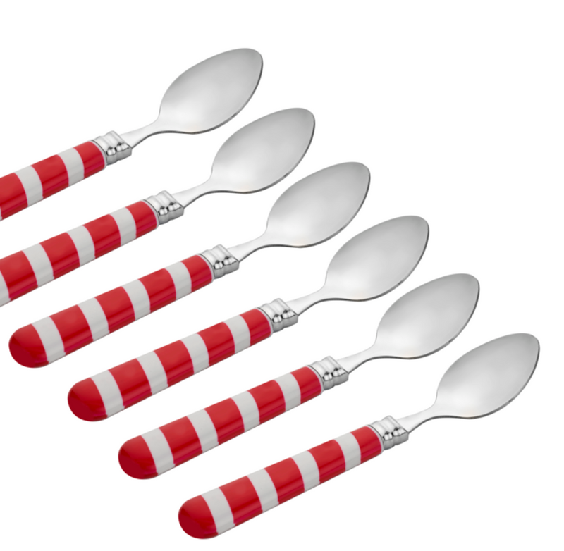 Candy Cane Spoon Set