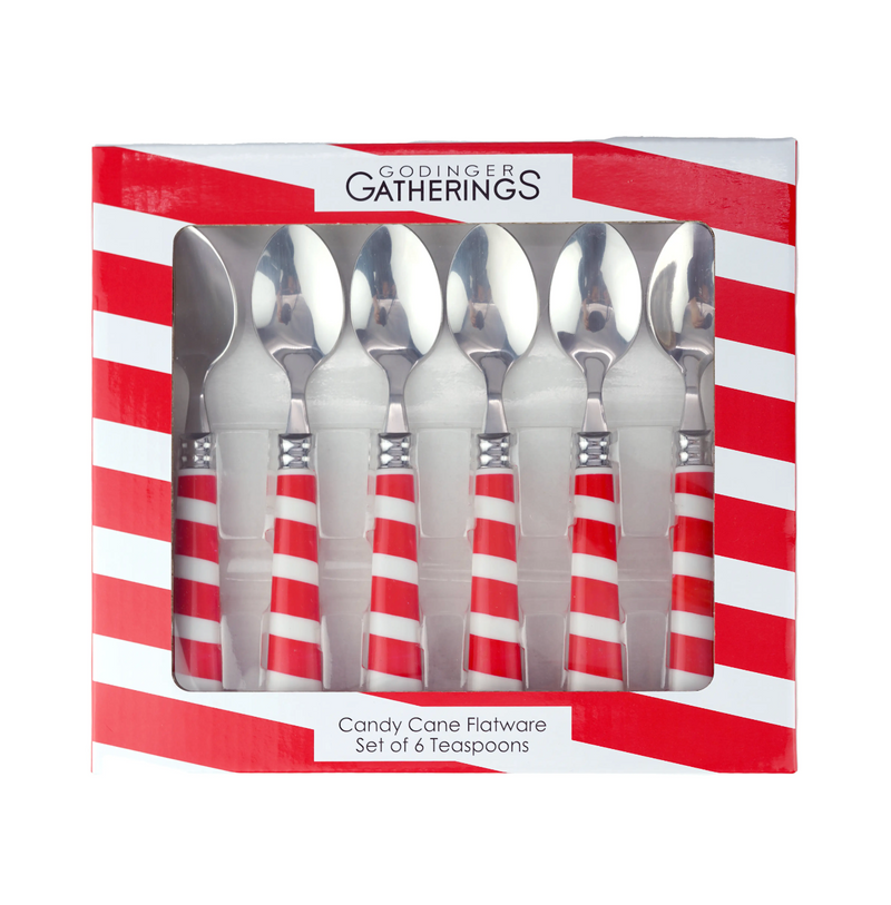 Candy Cane Spoon Set