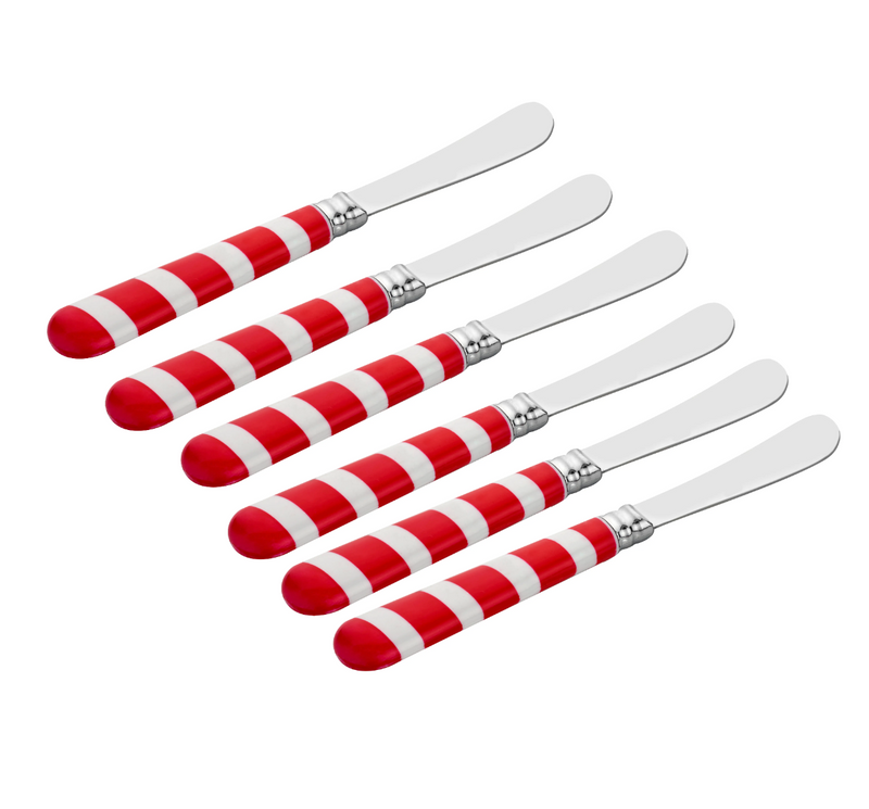 Candy Cane Knife Set