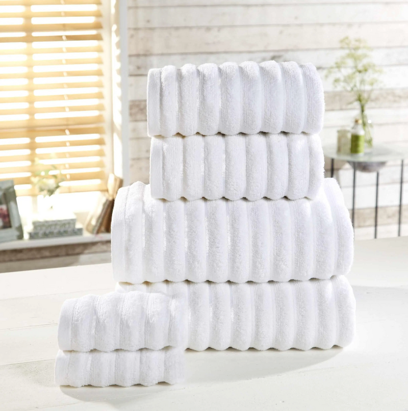Ribbed Towels, Set of 6