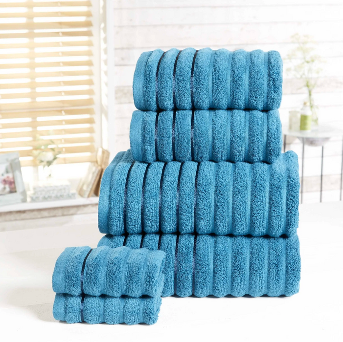 Ribbed Towels, Set of 6