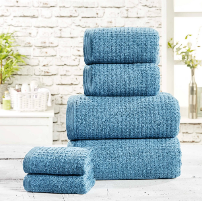 Waffle Towels, Set of 6