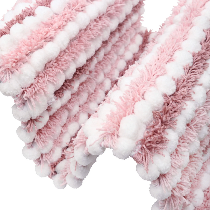 Pink Bubble Bath Rug