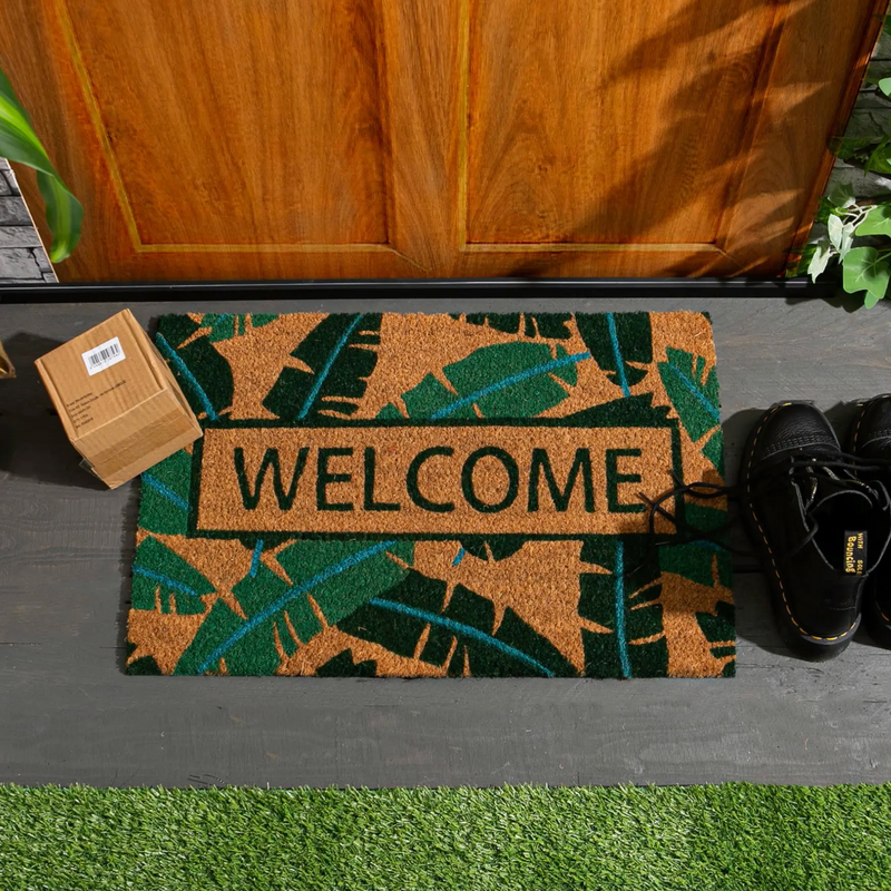 Banana Leaf Door Mat