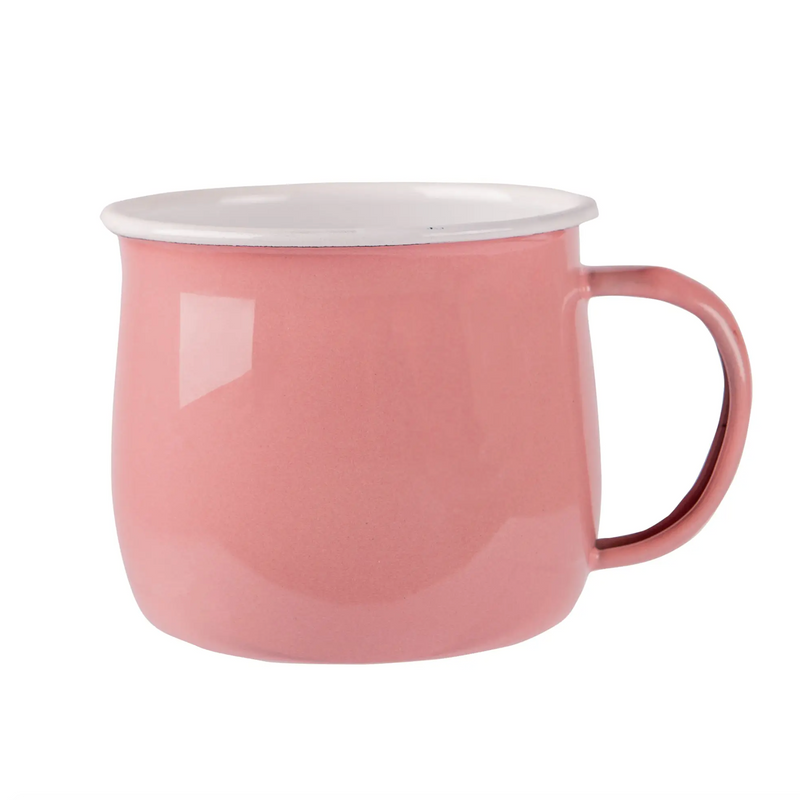 Enamel Mug, Set of 6