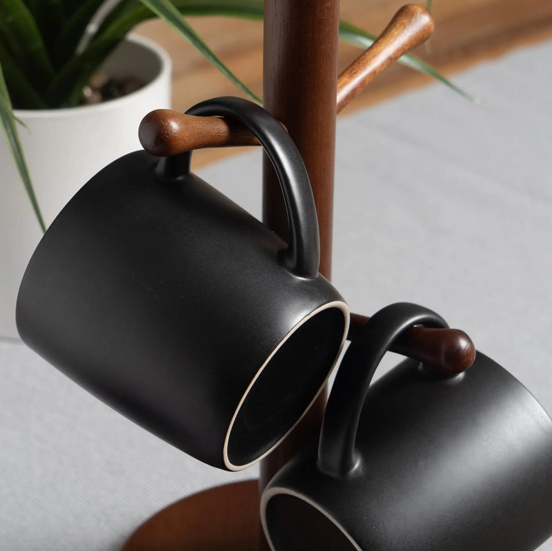 Matte Coffee Mugs, Set of 2