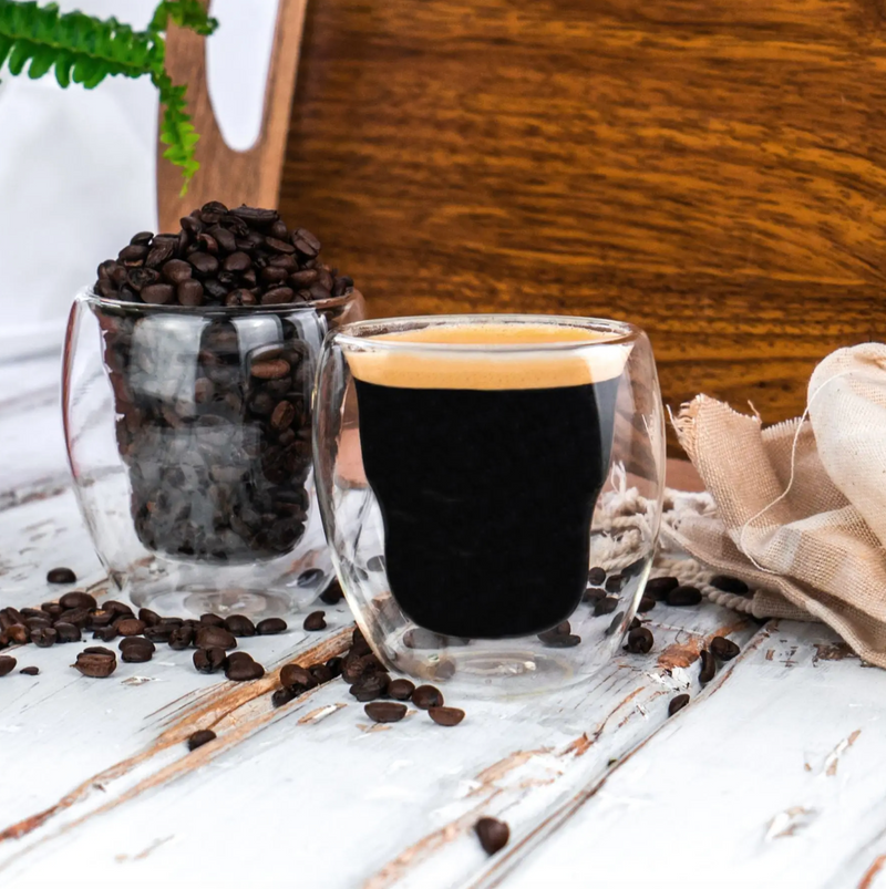 Insulated Espresso Glasses, Set of 4