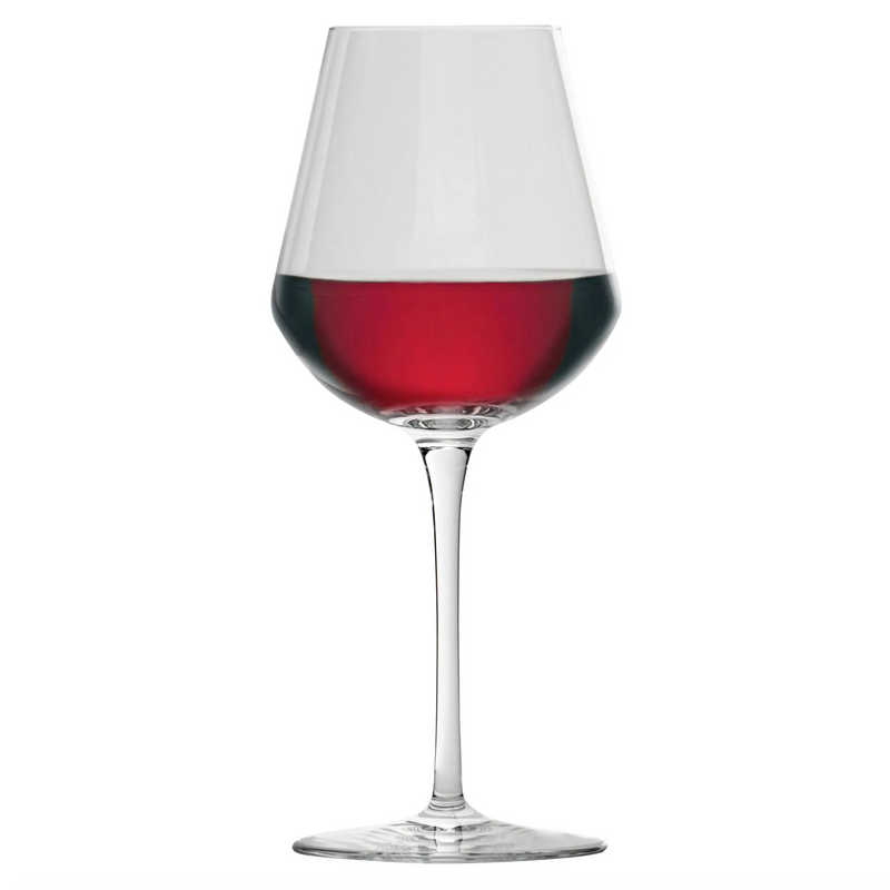 Red Wine Glasses, Set of 6