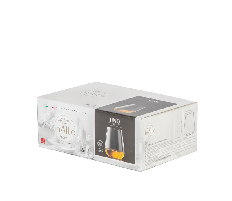 Tumbler Glasses, Set of 6