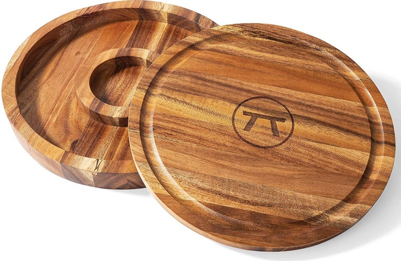 Outset Acacia Salt Rimmer and Storage