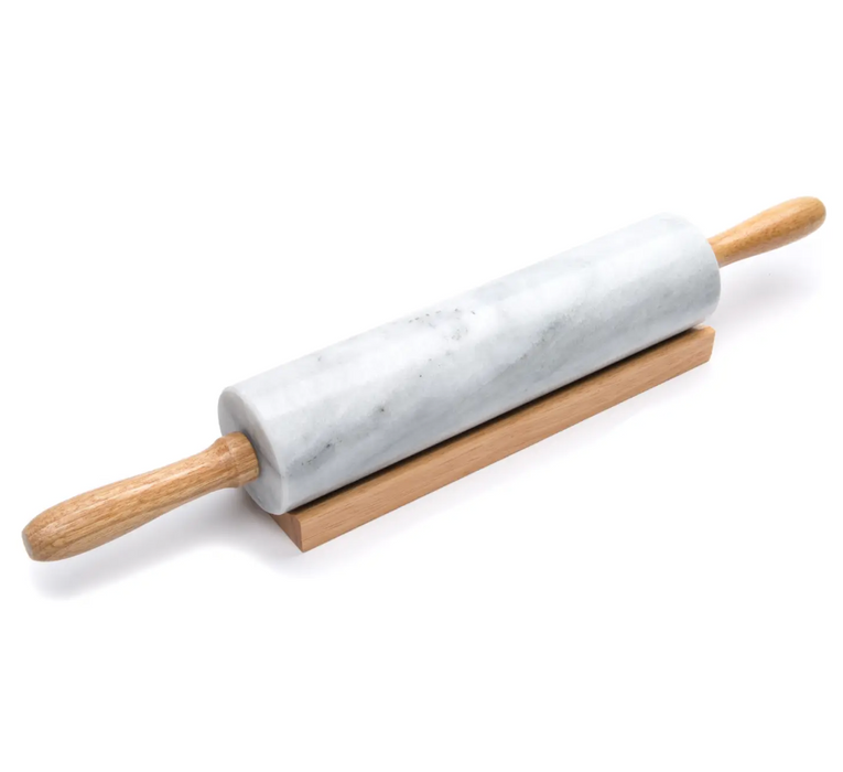 Marble Rolling Pin + Holder