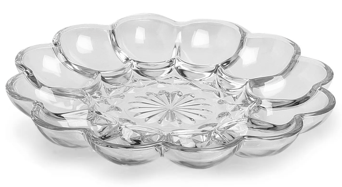 Glass Egg Tray