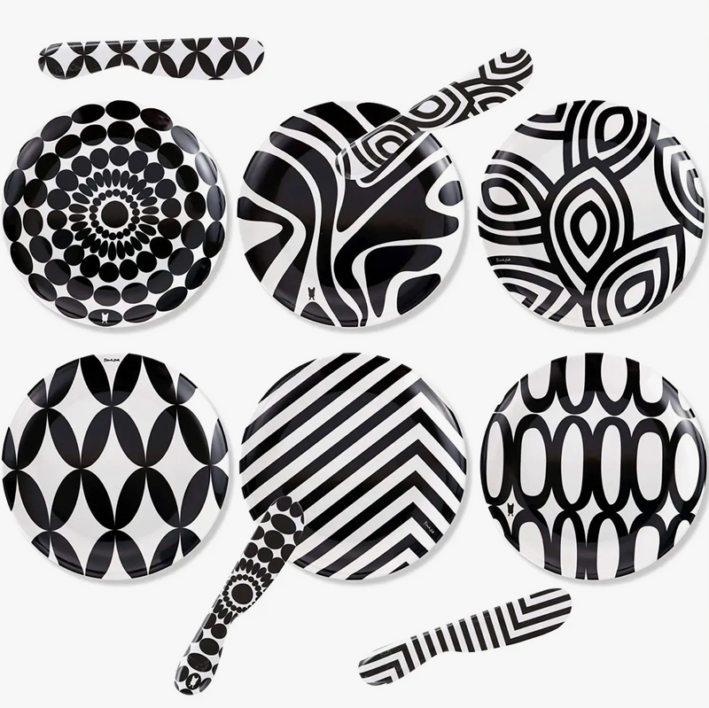 Black & White Entertaining Set